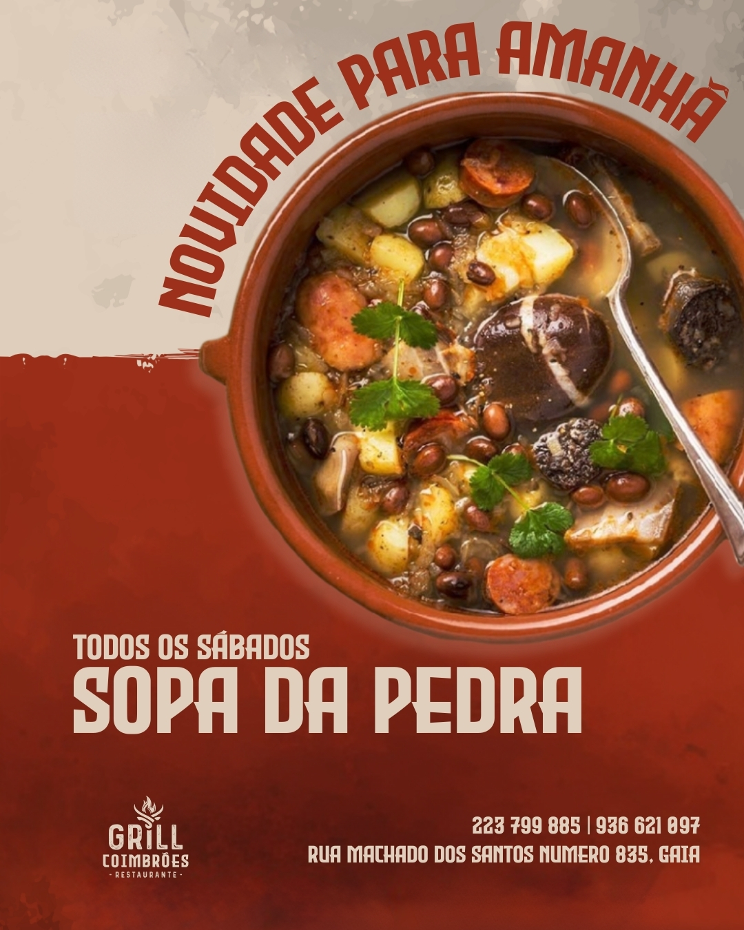 Sopa da Pedra aos Sábados